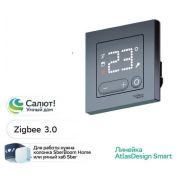 Термостат для теплого пола Systeme Electric AtlasDesign Черный