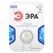 Батарейка литиевая  CR2032-1BL (40/320/31680) (часовая)  | C0038448 | ЭРА
