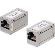 Адаптер проходной CA-8p8c-C5e-SH RJ45-RJ45 (8p8c) кат.5E экранир. Cabeus 9676c