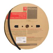 Термоусаживаемая трубка ТУТ нг 8/4 черная EKF PROxima | tut-8-b | EKF