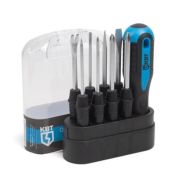 Набор отвертка со сменными стержнями Мастер НО-9 | 78708 | КВТ