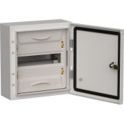 Корпус ЩРн-12 (1х12) TITAN 5 335х310х140 IP54 метал. сер. IEK TI5-50-N-012-54-7035