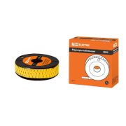 Маркер МК0 - 1,5мм символ 1 1000шт/ролл | SQ0511-0002 | TDM