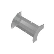 Угол для лотка вертикальный внешний 90град. 500х100 сталь 1мм «ПЛЮС» VLplus90-100-500 КМ PL0533