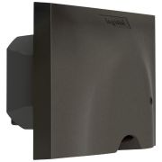 Умный вывод кабеля, Zigbee, серия NETATMO, монтаж встроенный, цвет графит, 3000 Вт