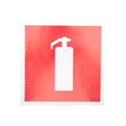 Наклейка знак пожарной безопасности «Огнетушитель» 200х200мм Rexant 56-0051