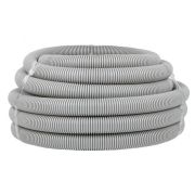 Труба гибкая гофрированная ПВХ 40мм с протяжкой (15м) | tg-z-40 | EKF