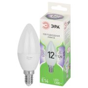 Лампа светодиодная  GREEN LINE LED B35-12W-865-E14 GL E14 12 Вт свеча холодный свет | Б0067092 | ЭРА