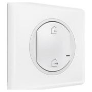 1502813/Legrand Умный выключатель сценарный Я дома/Я вне дома беспроводной, Zigbee, серия Celiane, NETATMO, монтаж накладной, цвет белый