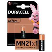 Элемент питания алкалиновый A23/MN 21 для пультов сигнализаций BP-1 Duracell 00000746