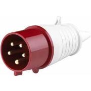 Вилка переносная 025 32А 3P+PE+N 380В IP44 ВП-102 DEKraft 26006DEK