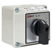 Переключатель кулачковый ПК-3-13 3П 25А «ВКЛ-ВЫКЛ» IP54 EKF pk-3-13-25