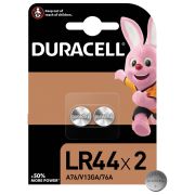 Элемент питания алкалиновый «таблетка» LR44/A76 1.5В BP-2 (блист.2шт) Duracell Б0009737