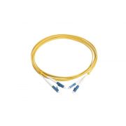 Патч-корд FC-D2-9-LC/UR-LC/UR-H-3M-LSZH-YL волоконно-оптический (шнур) SM 9/125 (OS2) LC/UPC-LC/UPC duplex LSZH 3м Hyperline 28076
