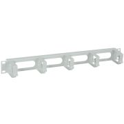 Органайзер кабельный 19 дюйм 1U 5 колец сер. ITK CO35-1M5RM