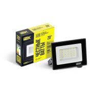 Прожектор светодиодный СДО 06-20 4000К IP65 черн. IEK LPDO601-20-40-K02