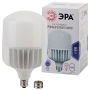 Лампа светодиодная высокомощная STD LED POWER T140-85W-6500-E27/E40 85Вт T140 колокол 6500К холод. бел. E27/E40 (переходник в компл.) 6800лм Эра Б0032088