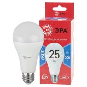 Лампа светодиодная RED LINE LED A65-25W-865-E27 R 25Вт A65 груша 6500К холод. бел. E27 Эра Б0048011