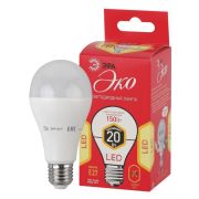 Лампа светодиодная RED LINE LED A65-20W-827-E27 R 20Вт A65 груша 2700К тепл. бел. E27 Эра Б0050687