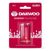 Элемент питания алкалиновый «крона» 6LR61 9В Energy Alkaline 2021 BL-1 DAEWOO 5029729