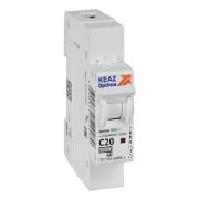 Выключатель автоматический модульный 1п C 20А 4.5кА OptiDin BM63-1C20-4.5-УХЛ3 КЭАЗ 326795
