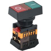 Кнопка PPBB-30N «I-O» d30мм 1з+1р 240В неон IEK BBD20-PPBB-K51