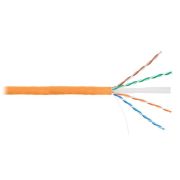 Кабель U/UTP кат.6 4 пары LSZHнг(B)-HF оранж. (уп.305м) NETLAN EC-UU004-6-LSZH-OR