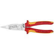 Клещи электромонтажные VDE 6-в-1 L-200мм Knipex KN-1396200
