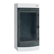 Щит слаботочный навесной Unix 3 габарит IP41 прозр. дверь PROxima EKF ux-3m-n