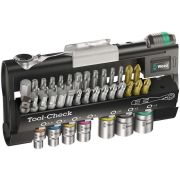 Набор бит и головок с трещоткой Tool-Check 1 SB 38 предметов Wera WE-073220